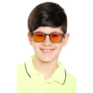 Okulary blokujące niebieskie światło NoBlue Junior Orange