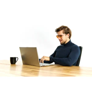 Okulary blokujące niebieskie światło NoBlue Office Orange