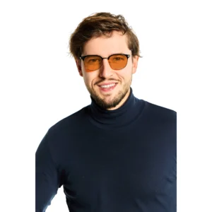 Okulary blokujące niebieskie światło NoBlue Office Orange
