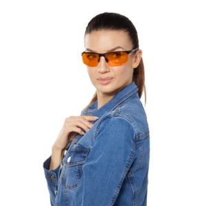 Okulary blokujące niebieskie światło NoBlue Sport Orange