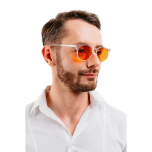 Okulary blokujące niebieskie światło NoBlue Clear Orange
