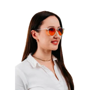 Okulary blokujące niebieskie światło NoBlue Clear Orange