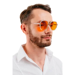 Okulary blokujące niebieskie światło Noblue Hexagon