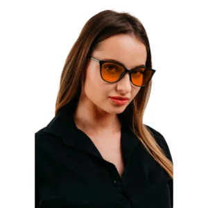 Okulary blokujące niebieskie światło NoBlue Cat Orange