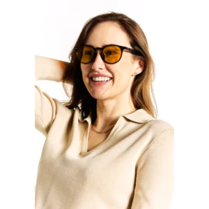 Okulary blokujące niebieskie światło NoBlue Elegant Orange