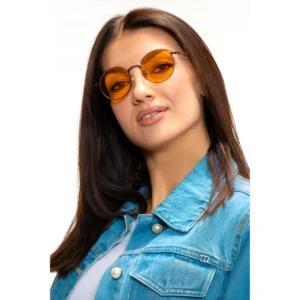 Okulary blokujące niebieskie światło Noblue Black Orange