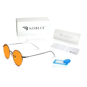 Okulary blokujące niebieskie światło Noblue Chrome Orange