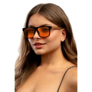 Okulary blokujące niebieskie światło Brown Orange