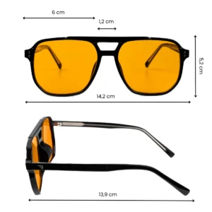 Okulary blokujące niebieskie światło Quantum Orange
