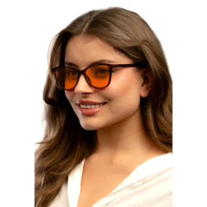Okulary blokujące niebieskie światło Cat Style Orange