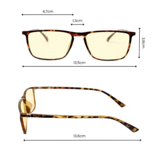 Okulary blokujące niebieskie światło Classic Style Day